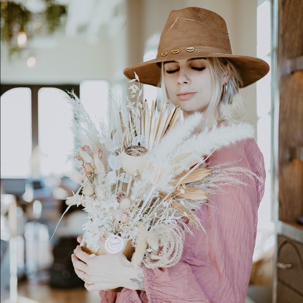 Handmade fedora hat